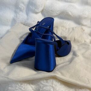 Zara Royal Blue Women's Heels